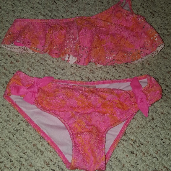 Jantzen Swim One Shoulder Kids Bikini Poshmark